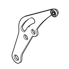 Makita 144791-4 Link Plate Cpl., XSL05