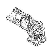 Makita 144808-3 Gear Housing L Cpl., XRJ07