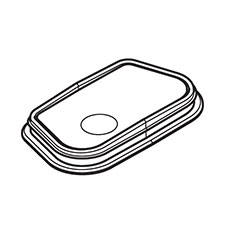 Makita 144828-7 Switch Plate Cpl., XWT12