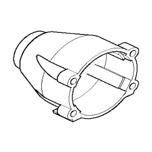 Makita 152555-2 Hammer Case CPL.,6908DWA