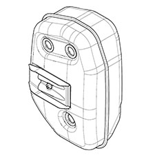 Makita 161408-4 Muffler, EB7660