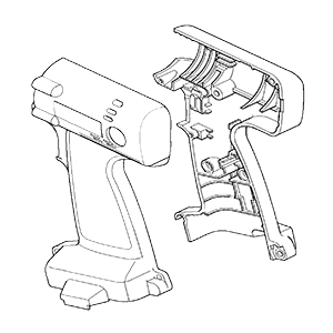 Makita 182919-6 Housing Set, 6909DWA