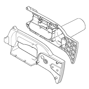 Makita 182923-5 Housing Set, UC120DWA