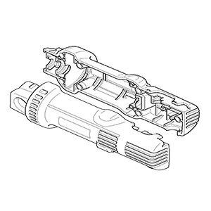 Makita 183337-1 Housing Set, 3706