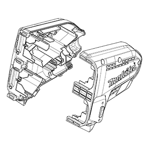 Makita 183A64-6 Housing Set