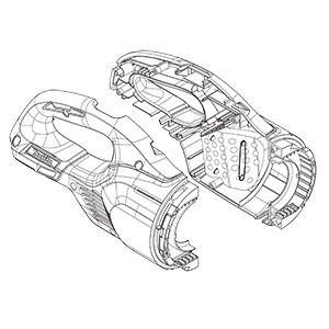Makita 183M169 Housing Set, XLC04
