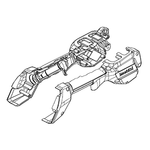 Makita 183N26-2 Grip Set, XRU17