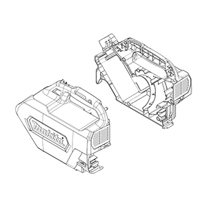 Makita 183R29-0 Housing Set, XLC07
