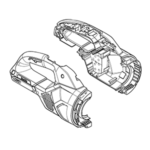 Makita 183T41-2 Housing Set, GLC01