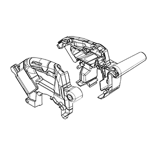 Makita 183U01-0 Handle Set, GPS01