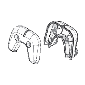 Makita 183U98-9 Wheel Cover Grip Set