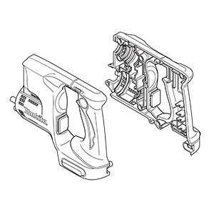 Makita 187480-8 Housing Set, BJS130