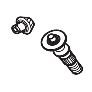 Makita 187663-0 Cutter Shaft Set, EM2652LHN