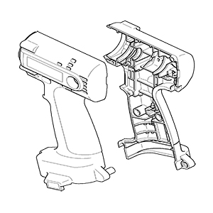 Makita 188231-2 Housing Set, 6990D