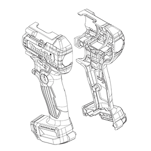 Makita 191N96-7 Housing Set, VP01