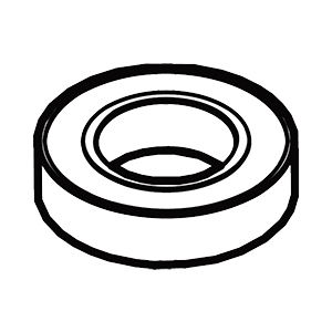 Makita 210256-9 Bal Bearing 6904LLB, GRH06