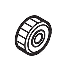 Makita 227159-0 Spur Gear 22, BTP140