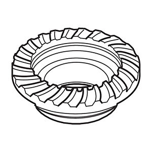 Makita 227897-4 Spiral Bevel Gear 38, GA5080