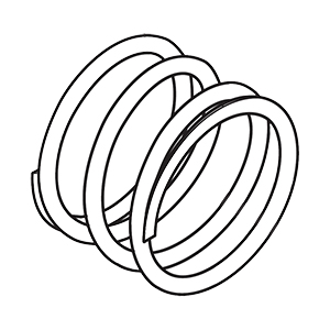 Makita 232527-4 Compression Spring 25 D, DTWA100