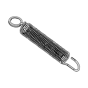 Makita 232565-6 Tension Spring 4, DC40RA