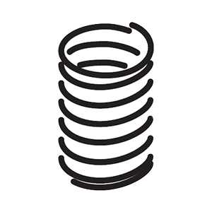 Makita 232588-4 Compression Spring 6, XCV17