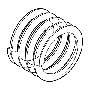 Makita 232623-8 Compression Spring 41, GWT01
