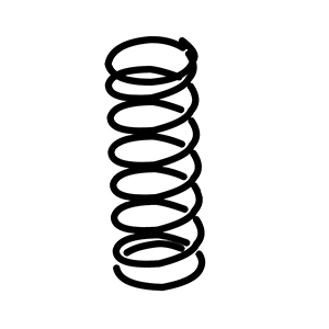 Makita 2342044 Compression Spring 8, XHU07