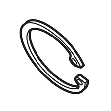 Makita 257395-4 Retaining Ring (int) R-24, AN935H