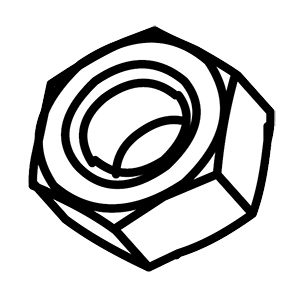 Makita 264079-7 Nut M5
