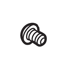 Makita 265627-5 H.s. Button Head Bolt M4X6, XRH10