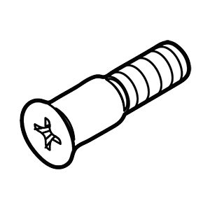 Makita 265B77-6 Countersunk Head Screw M8X35, GSR02