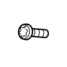 Makita 266848-2 H.l. Head Bind Bolt M4X16, EA3601F