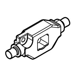 Makita 3109350 Roller Shaft 4.8, XVR01