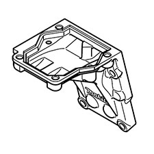 Makita 319022-2 Reed Valve Cover, EA3601F