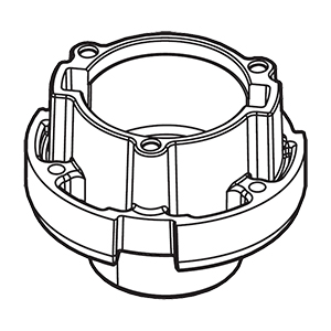Makita 3197931 Gear Housing, XBP03