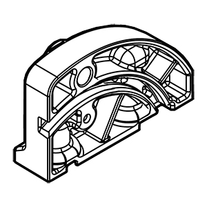 Makita 319866-0 Rear Angular Plate, XSH10