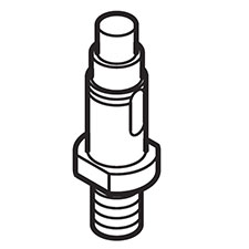 Makita 324329-3 Spindle, XAD02