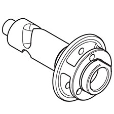 Makita 326611-6 Spindle, XWT08