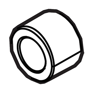 Makita 327520-2 Spacer Bush, XSJ04
