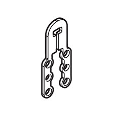 Makita 347292-3 End Plate, XNB02