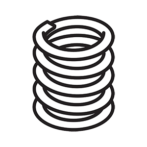 Makita 367-350-020 Valve Spring, Dolmar MS-335.4
