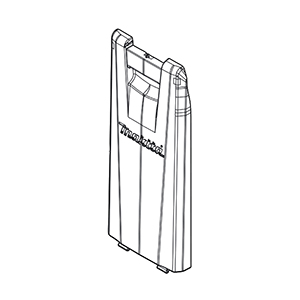 Makita 412445-4 Dust Box Cover, XCV19