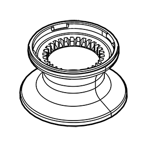 Makita 412557-3 Knob, XPK02
