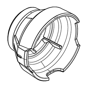 Makita 422594-9 Bumper, GWT01