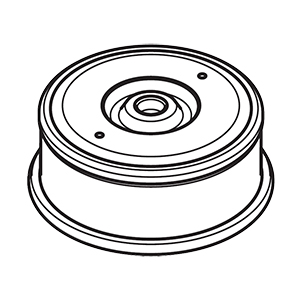 Makita 424388-8 Rear Cushion