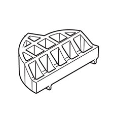 Makita 424981-8 Spacer, XCV07