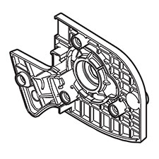 Makita 450213-7 Bearing Housing, LXCU01