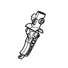 Makita 455075-8 Lever, XML01