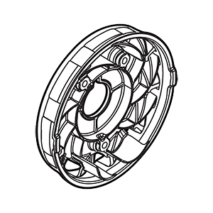 Makita 456736-3 Fan Base, XCV05