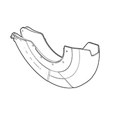 Makita 457499-4 Safety Cover B, LS1019L